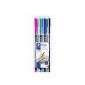 Caneta Permanente Staedtler 4 Cores 0.6mm