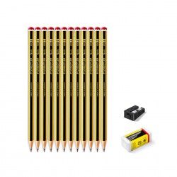 Afia + Borracha + Lpis Staedtler Noris 2HB Pack 12