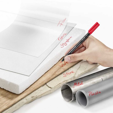 Caneta Permanente Staedtler Preto 0.6mm - Image product