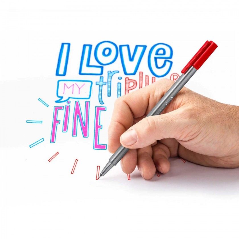 Caneta Ponta Fina Staedtler 6 Cores Flamingo 0.3mm Caneta Ponta Fina Staedtler 6 Cores Flamingo 0.3mm