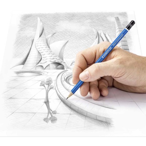 Lápis Grafite Staedtler Lumograph Hb - Image product