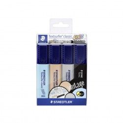 Marcador Staedtler Fluo Textsurfer Pastel Pack 4