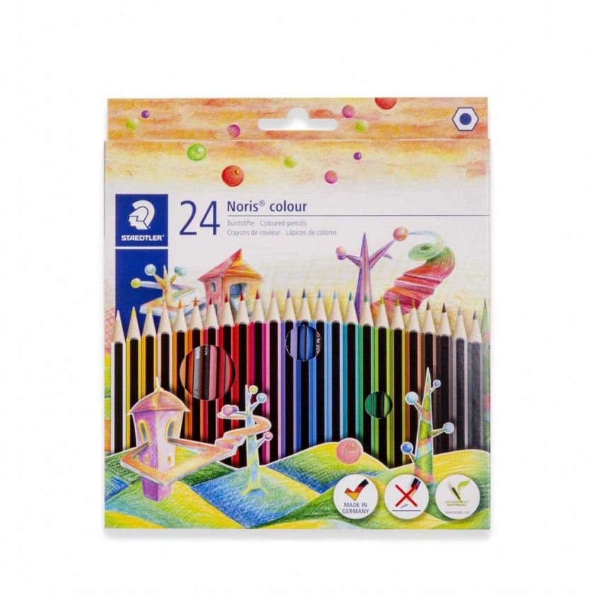 L�pis Cor Noris Staedtler 24 Cores 3mm