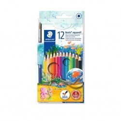 Lpis Cor Staedtler Aquarela 12 Cores + Pincel