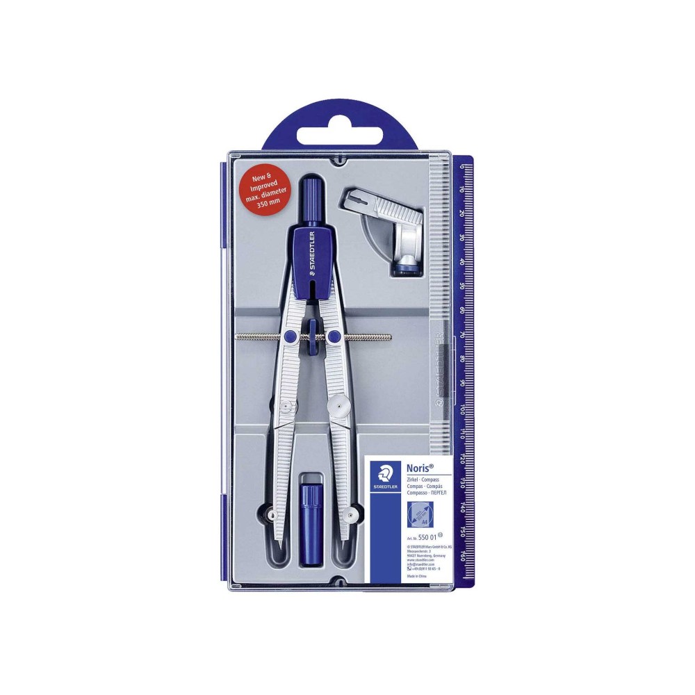 Compasso Staedtler Escolar 4 Peças