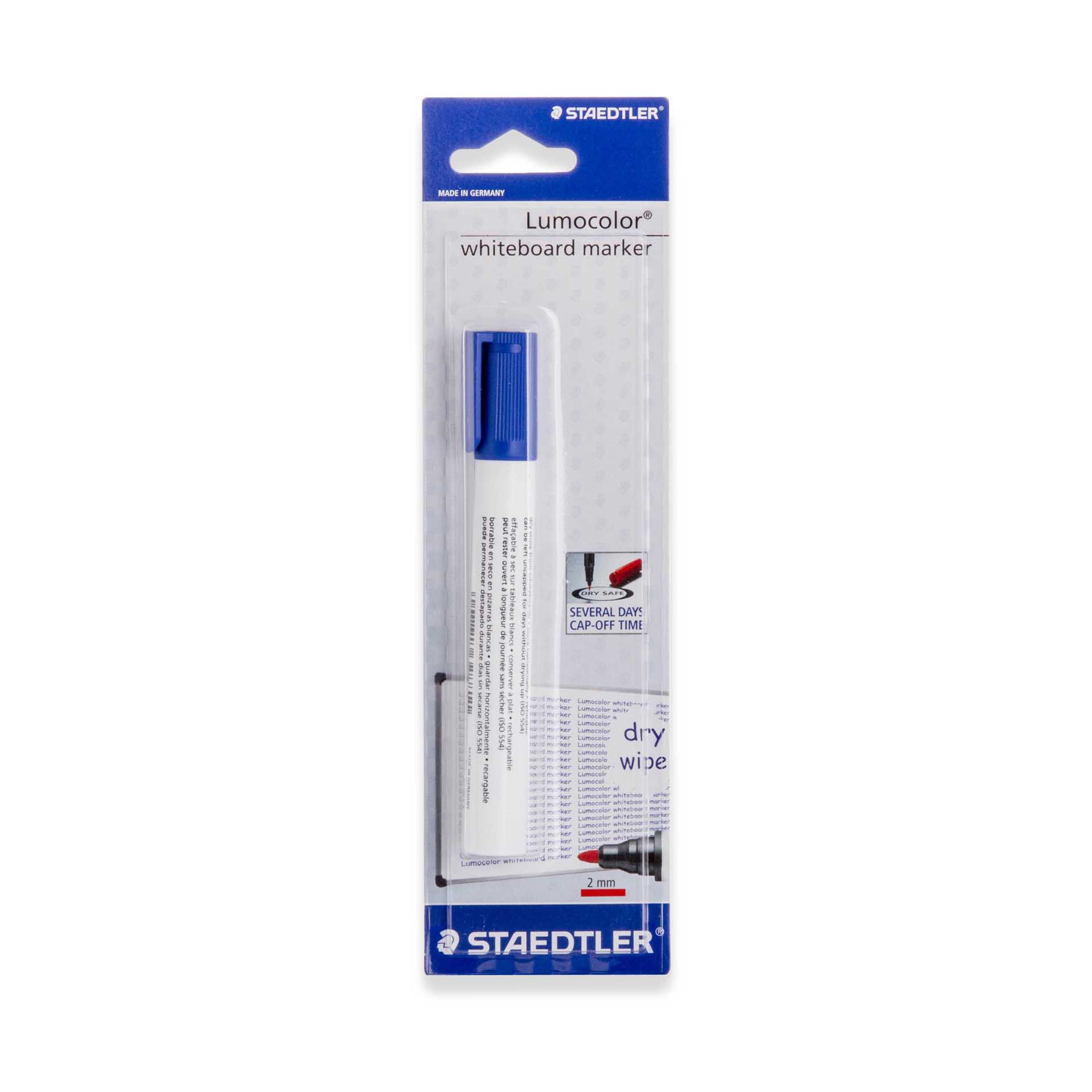 Marcador Removível para Quadro Staedtler Azul