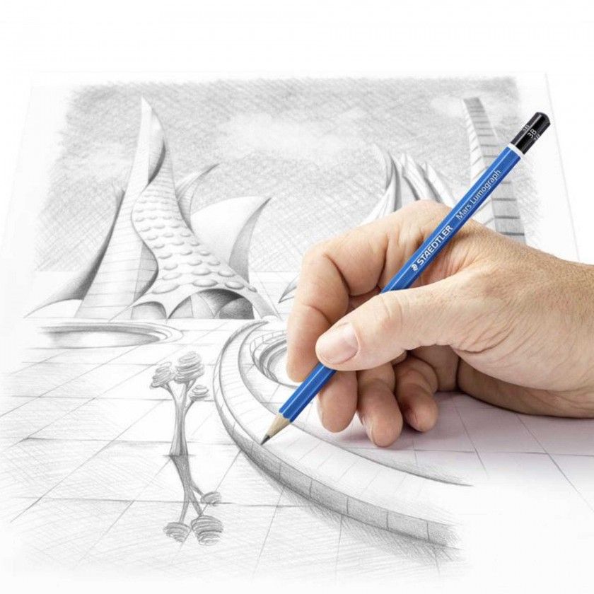 Lápis Grafite Staedtler Lumograph 3B Lápis Grafite Staedtler Lumograph 3B