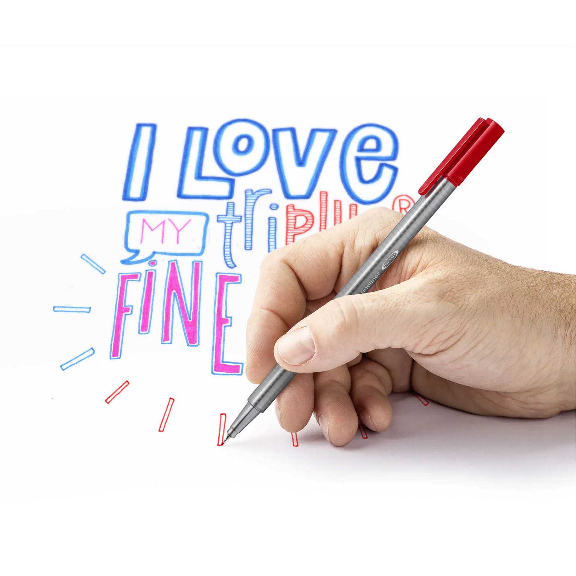 Caneta Ponta Fina Staedtler Rosa Neon 0.3mm