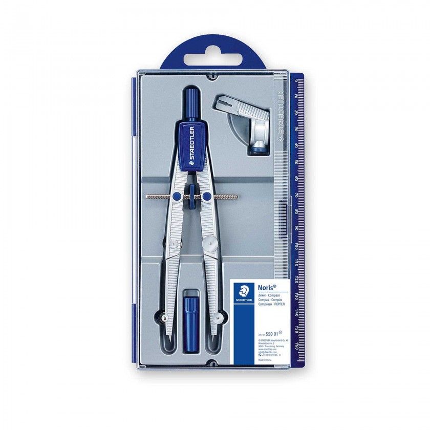 Compasso Escolar Staedtler 4 Peas