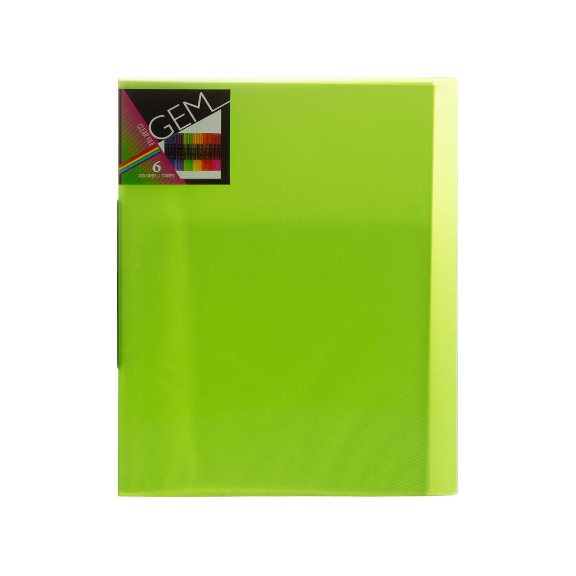 Portefólio Verde A4 20 Folhas
