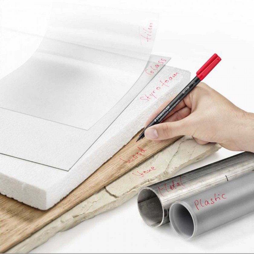 Caneta Permanente Staedtler Azul 0.4mm