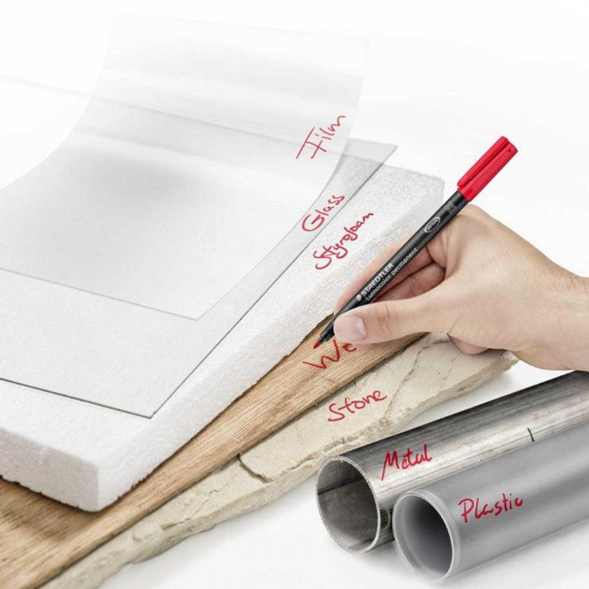 Caneta Permanente Staedtler Preto 1mm