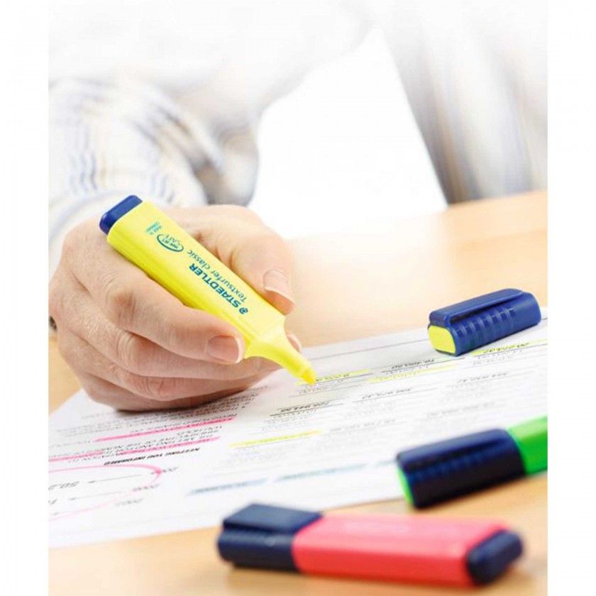 Marcador Staedtler Fluo Textsurfer Roxo Marcador Staedtler Fluo Textsurfer Roxo