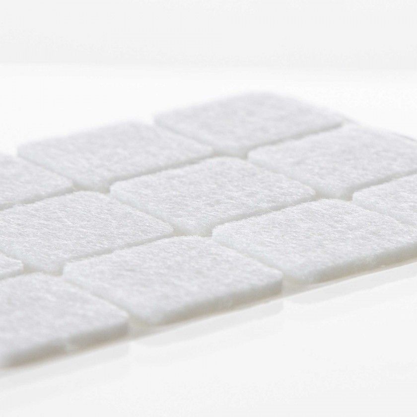 Feltro Adesivo Quadrado 35X35X2.5mm Pack 4