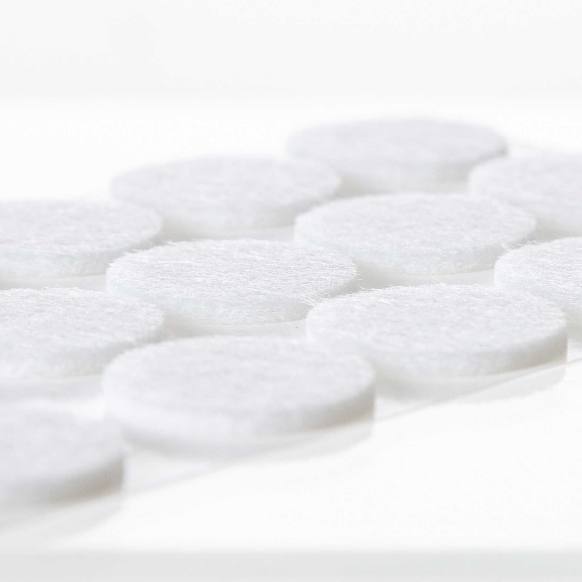 Feltro Adesivo Redondo 35X2.5mm Pack 4