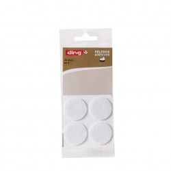 Feltro Adesivo Redondo 35X2.5mm Pack 4