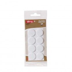 Feltro Adesivo Redondo 26X2.5mm Pack 8