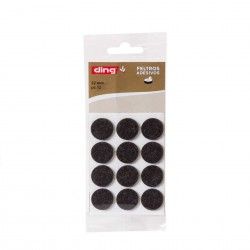 Feltro Adesivo Redondo 22X2.5mm Pack 12