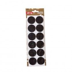 Feltro Adesivo Redondo 40X3mm Pack 12