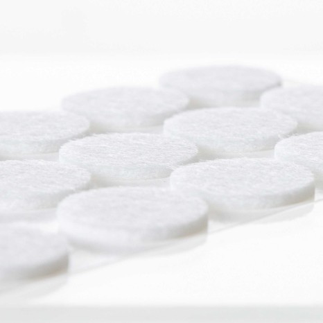 Feltro Adesivo Redondo 16X2.5mm Pack 15 - Image product