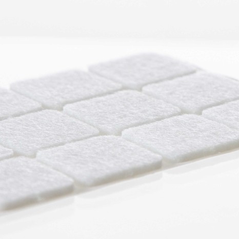 Feltro Adesivo Quadrado 40X40X3mm Pack 12 - Image product