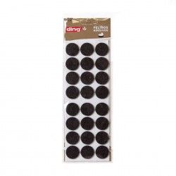 Feltro Adesivo Redondo 28X3mm Pack 24