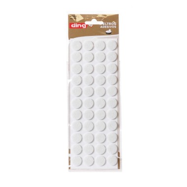 Feltro Adesivo Redondo 20X3mm Pack 44