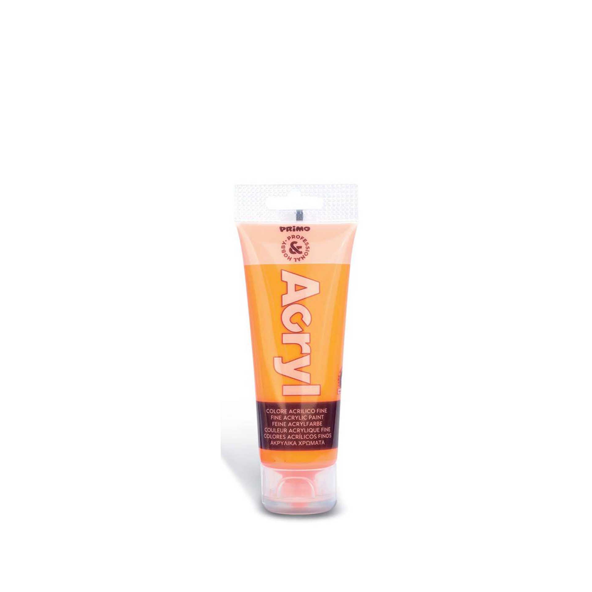 Tinta Acrílica Primo Laranja Flourescente 75ml