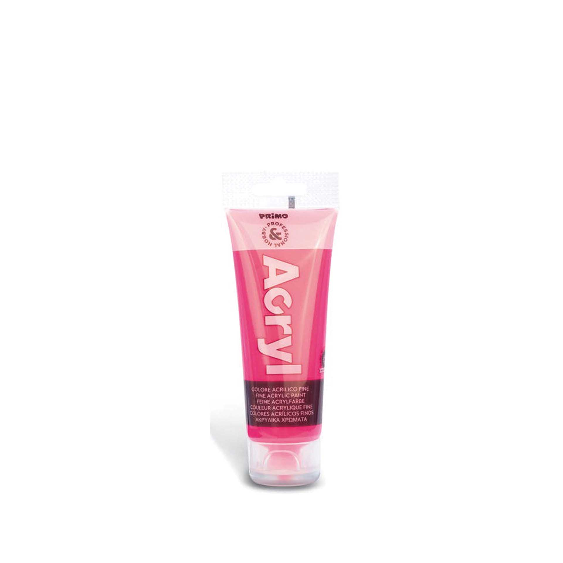 Tinta Acrílica Primo Rosa Flourescente 75ml