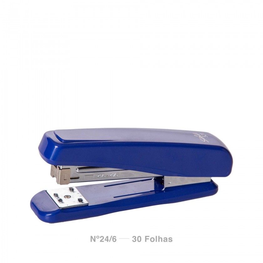 Agrafador Secretária Sciva 30F Azul 24/6 Agrafador Secretária Sciva 30F Azul 24/6