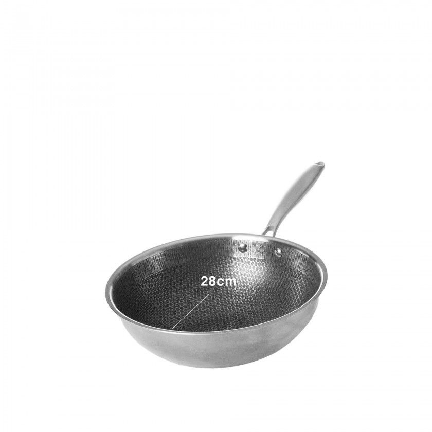 Wok Antiaderente Valletta N.28