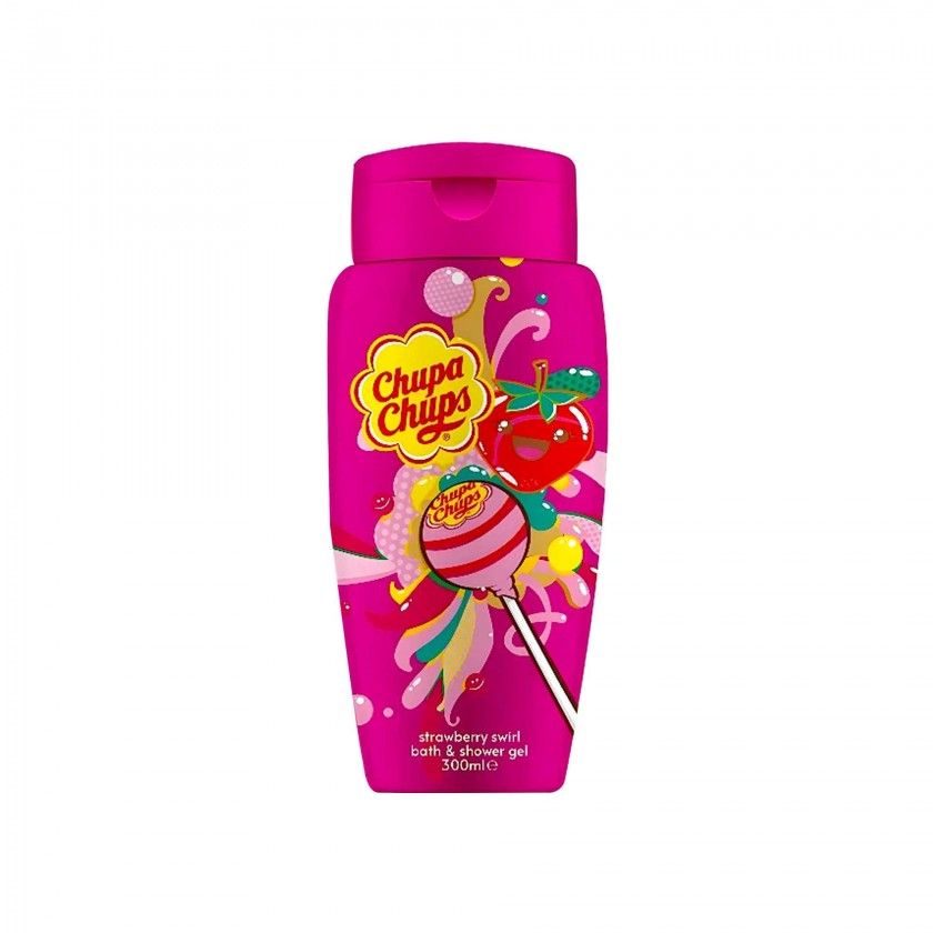 Gel Banho Chupa Chups Morango 300ml