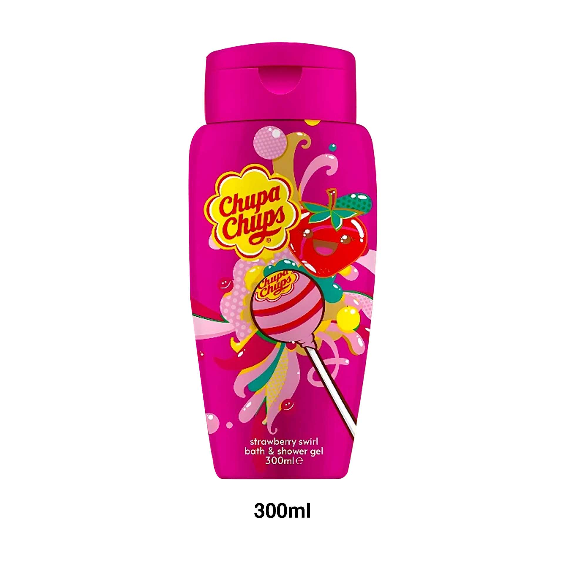 Gel Banho Chupa Chups Morango 300ml