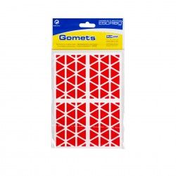 Etiquetas Autocolantes Vermelho 15mm Pack 288
