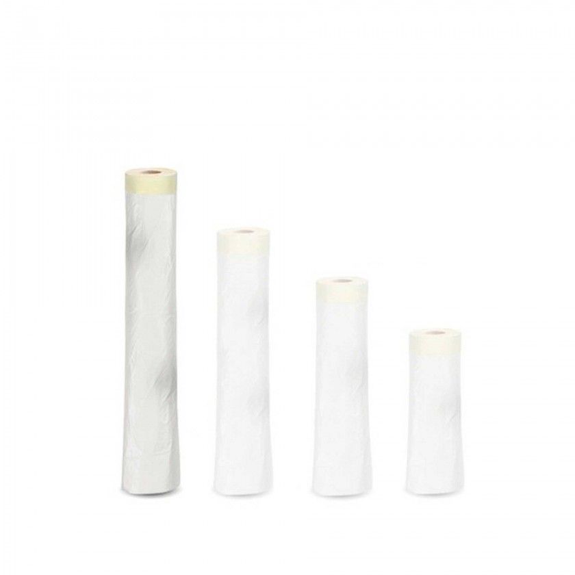 Rolo Fita Pintor Krepp Plástico Incolor 90cmX20m Rolo Fita Pintor Krepp Plástico Incolor 90cmX20m