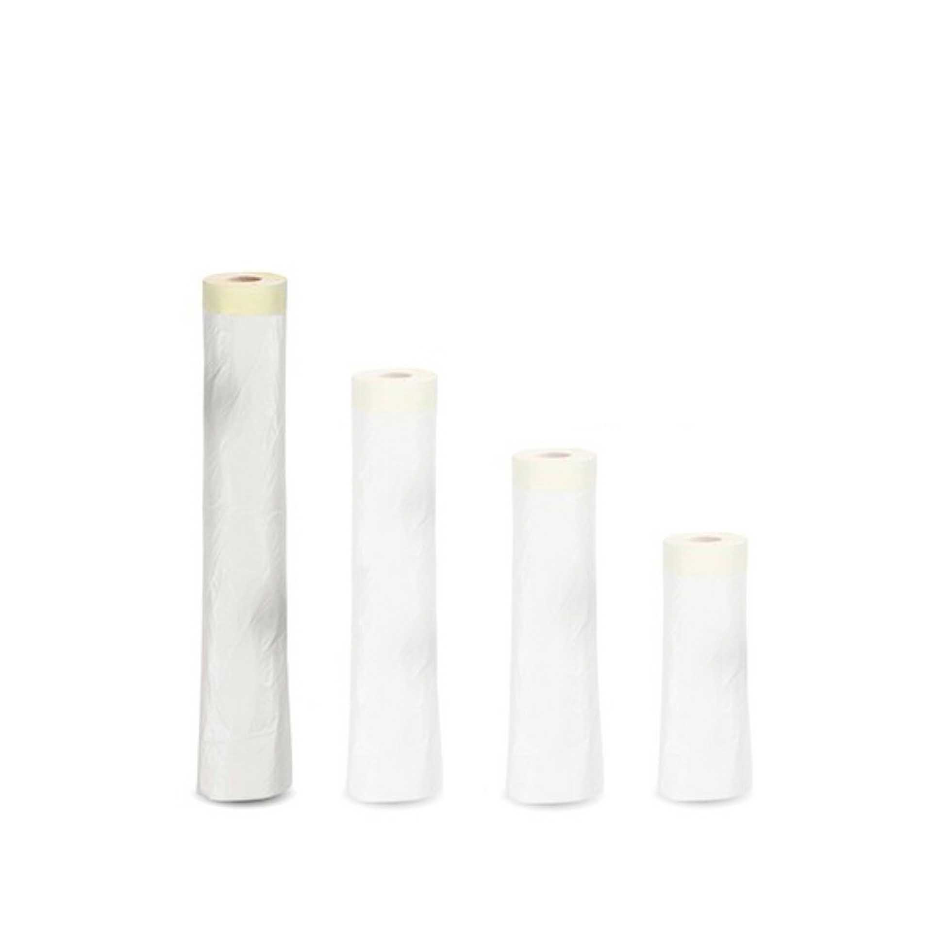 Rolo Fita Pintor Krepp Plástico Incolor 90cmX20m