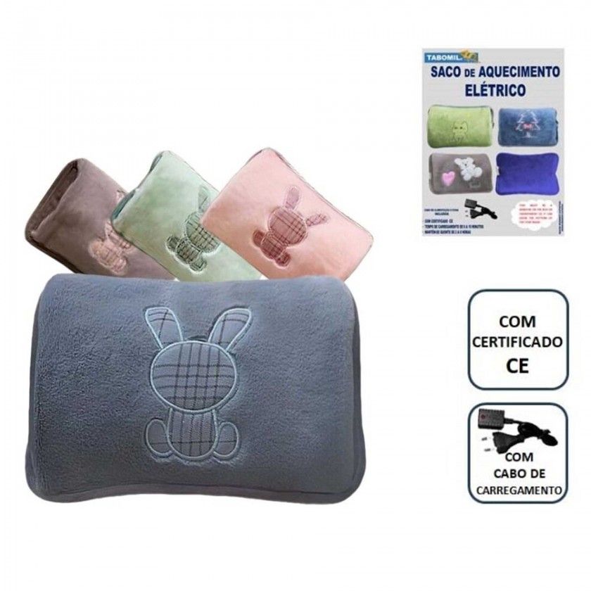 Saco Água Quente Elétrico 26X18cm Saco Água Quente Elétrico 26X18cm
