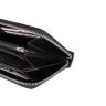 Carteira Senhora Pele Preto 23.5X12.5cm