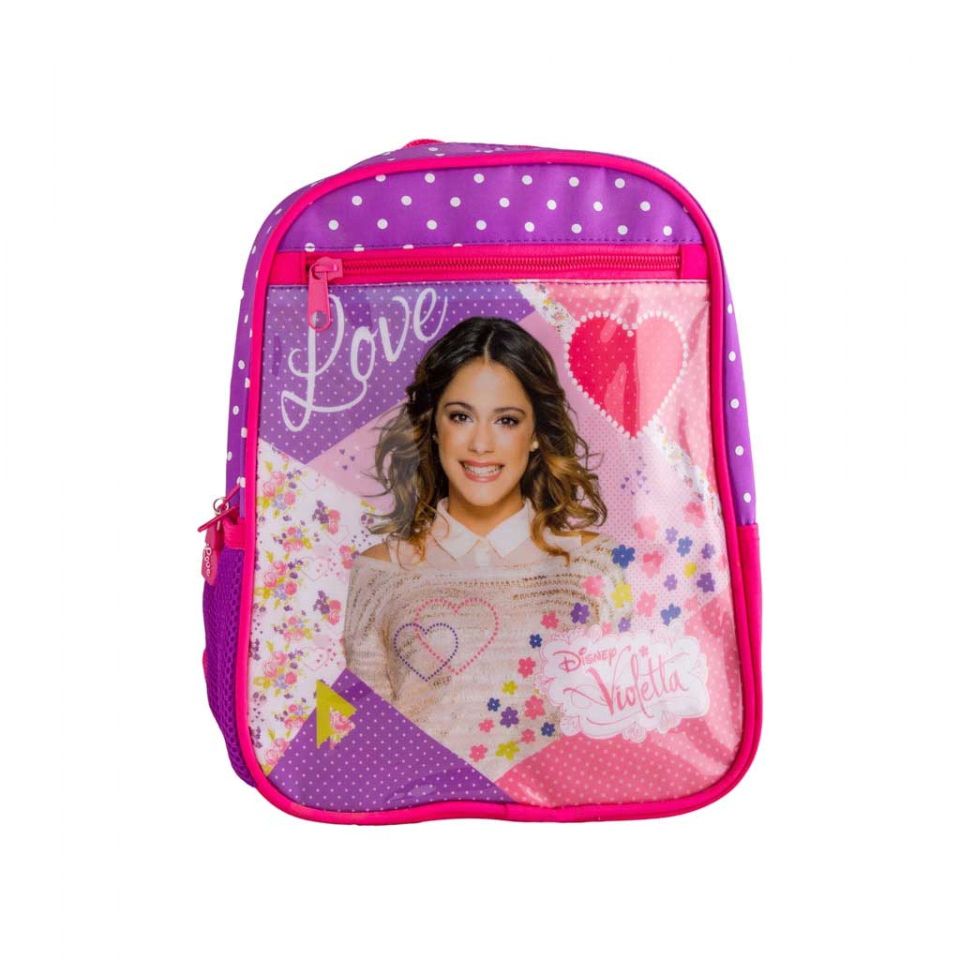 Mochila Violeta Polyester Multicor