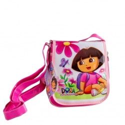 Bolsa Tiracolo Dora Exploradora Polyester Multicor