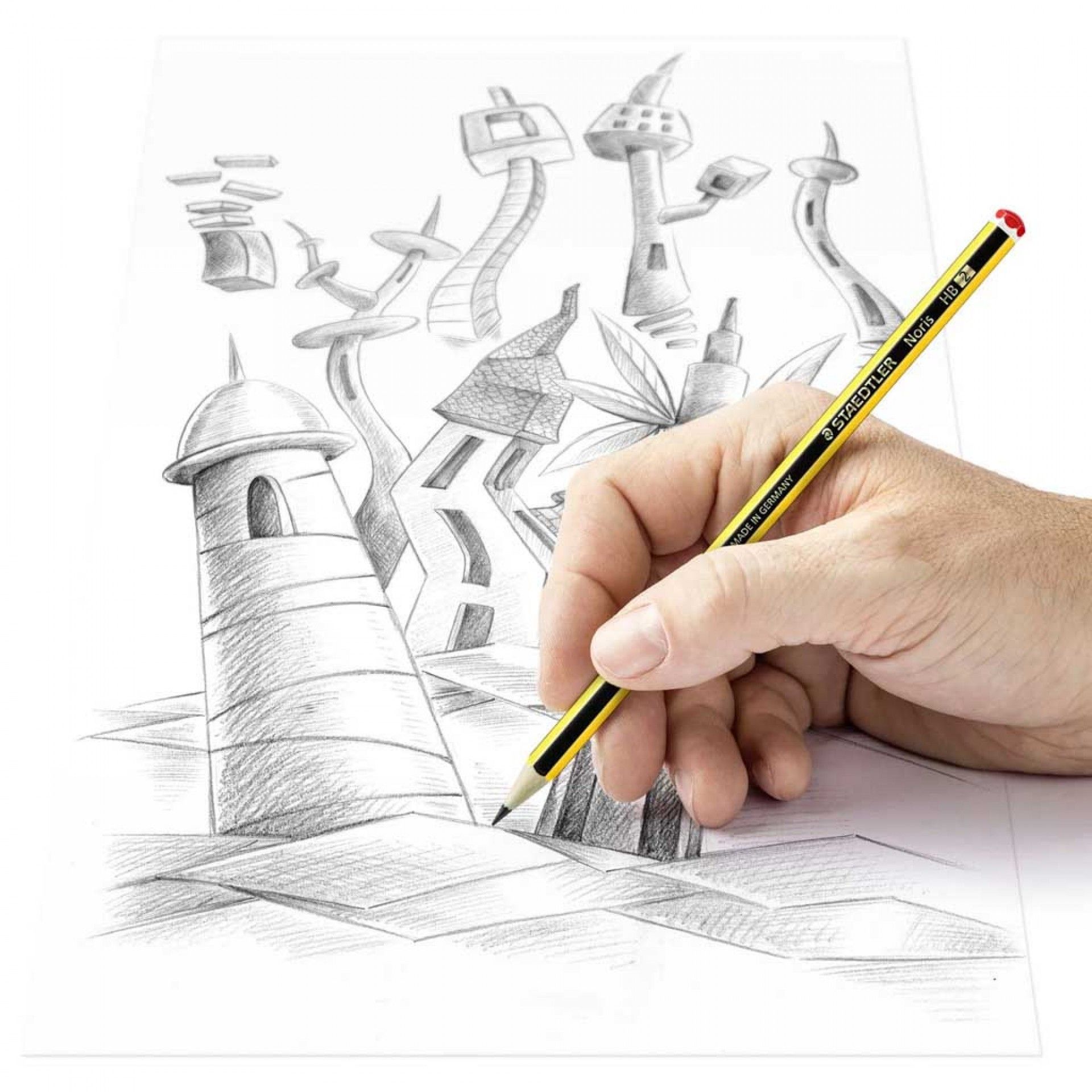 Lápis Grafite Staedtler Noris N.0 2B