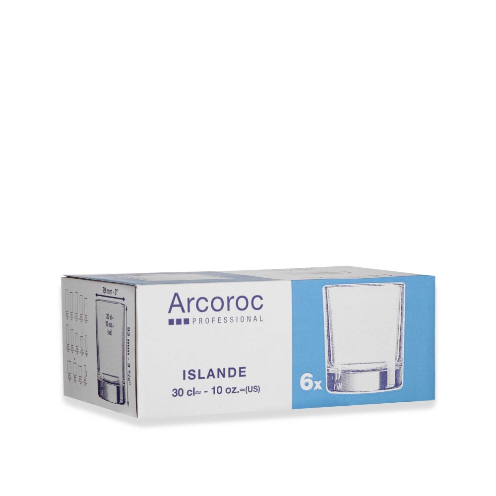 Copo sem P� Islande Pack 6