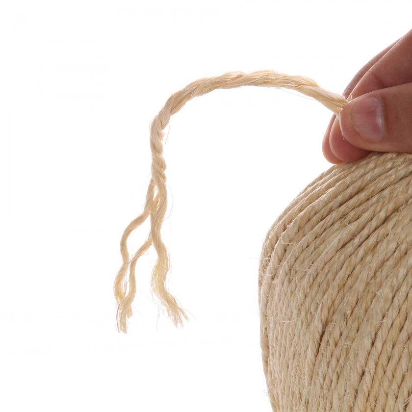 Corda Sisal 3 Cabos 1kg Corda Sisal 3 Cabos 1kg