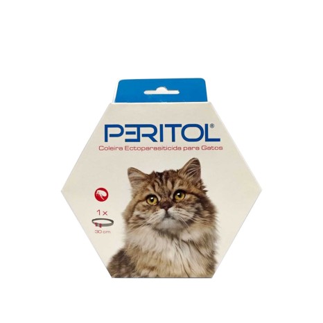 Coleira Antiparasitaria Gato Peritol 30cm - Image product