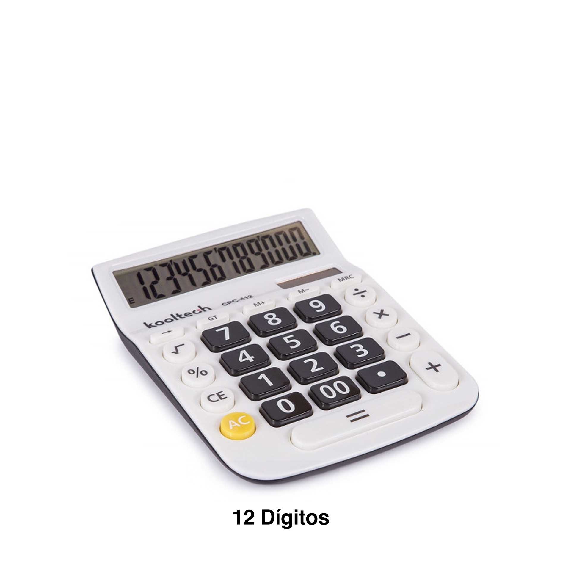 Calculadora Kooltech 12 Dígitos Branca