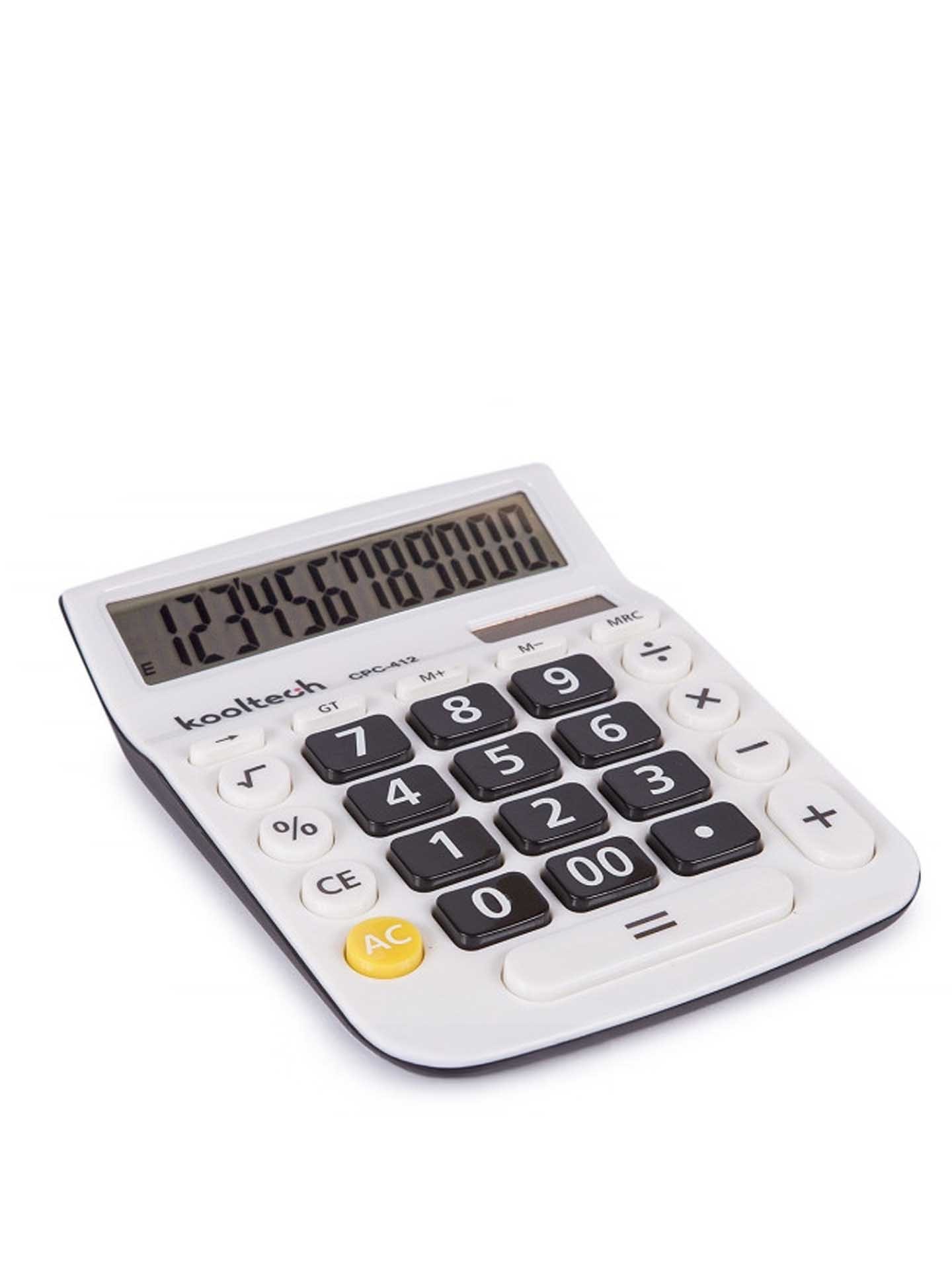 Calculadora Kooltech 12 Dígitos Branca