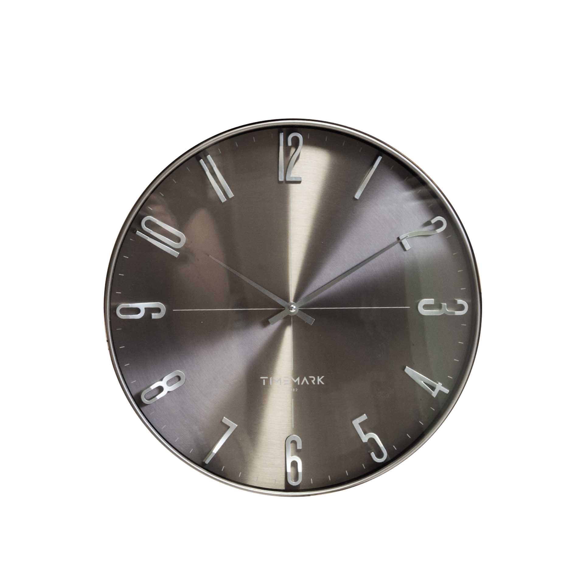 Relógio Parede Timemark Redondo Cinzento 39cm