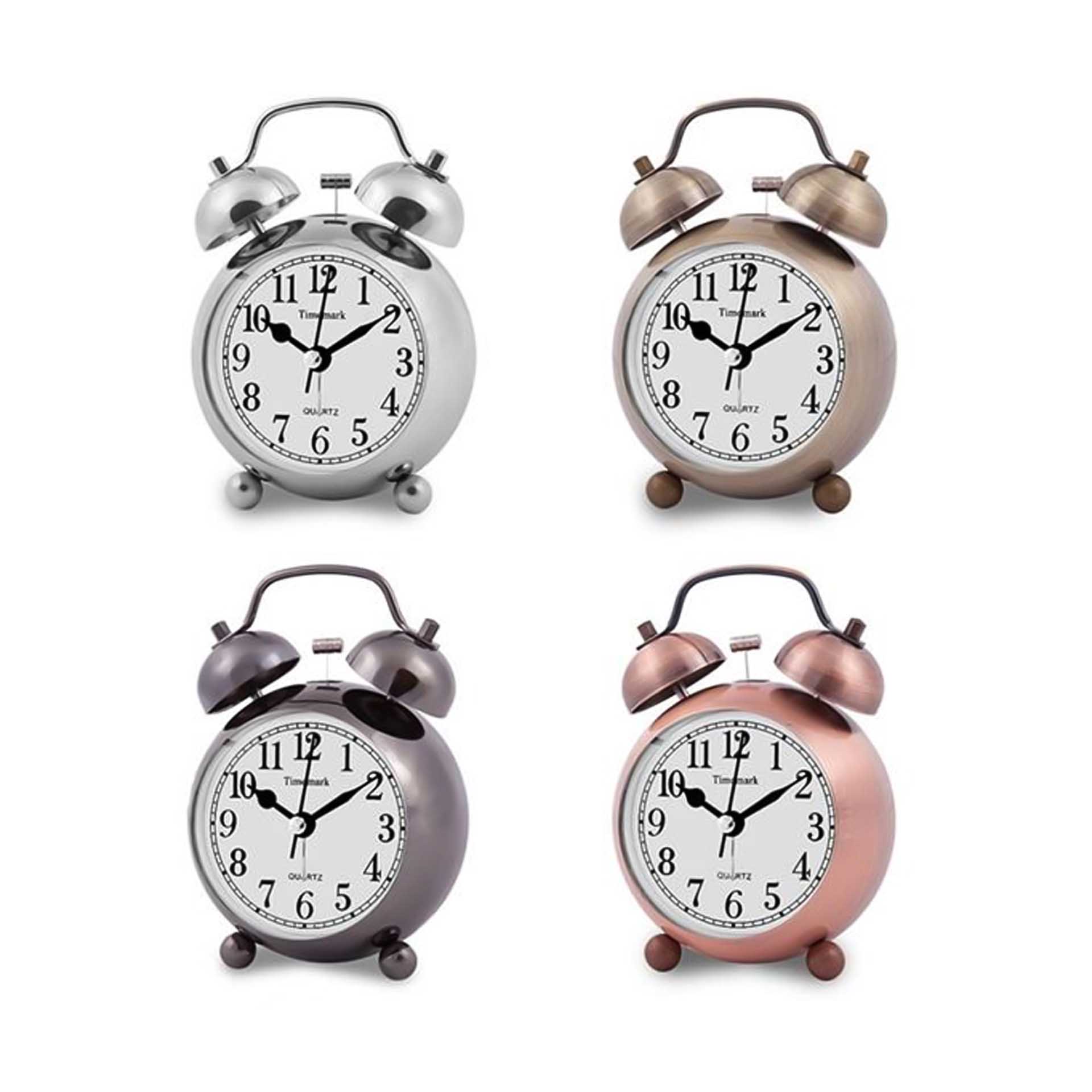 Despertador Analógico com Alarme Cor Sortida 14.5cm