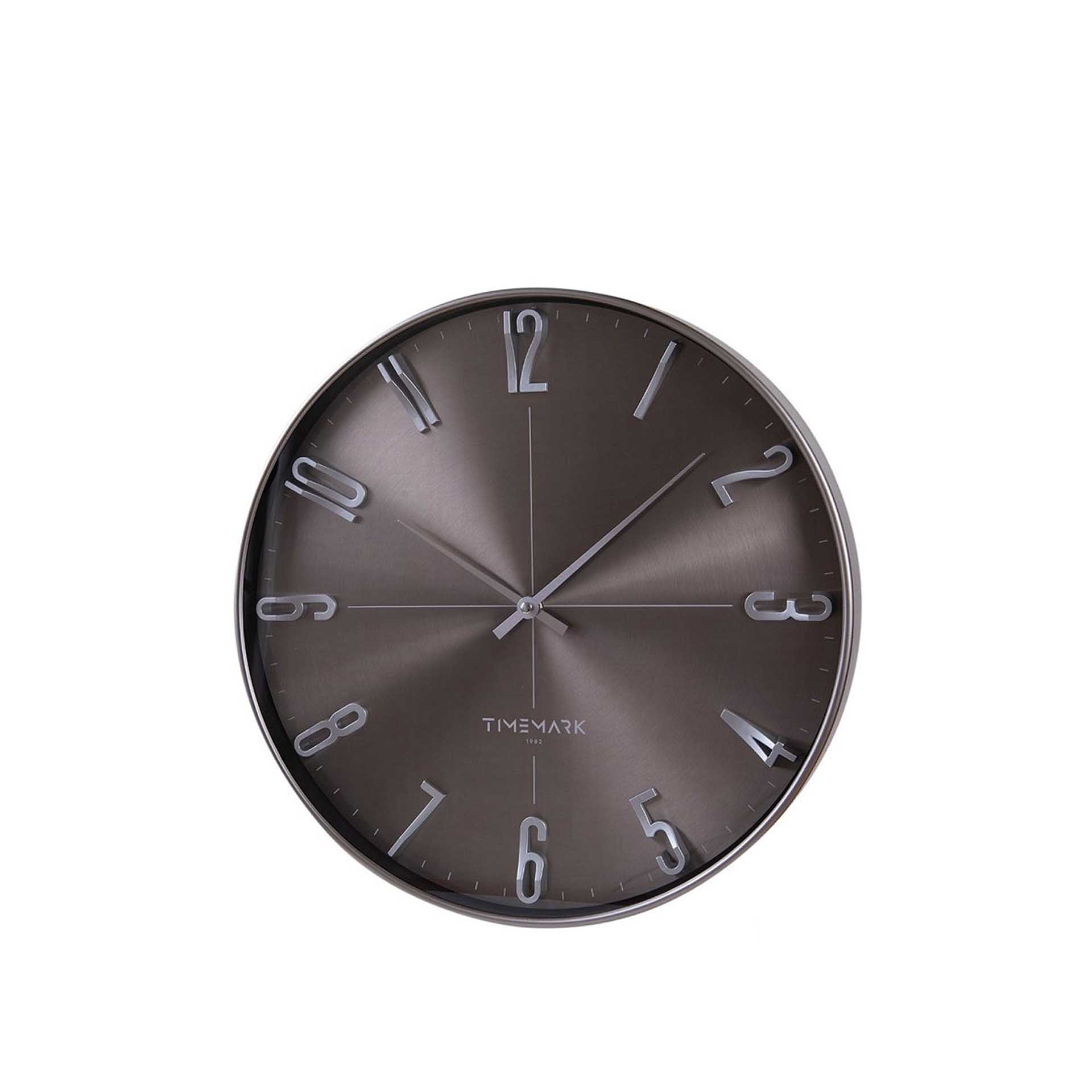Relógio Parede Timemark Redondo Bronze 34cm
