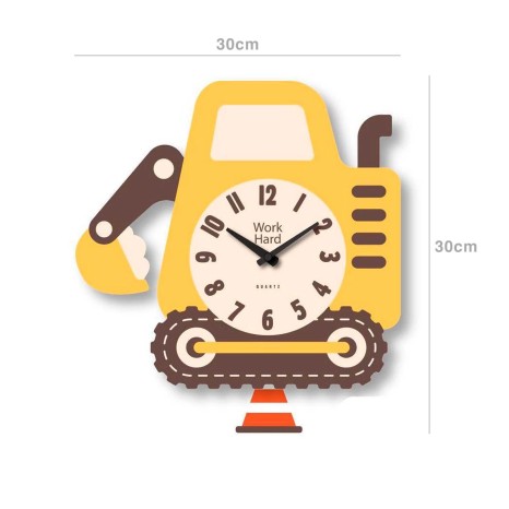 Relógio Pêndulo Timemark Amarillo 30X30cm - Image product